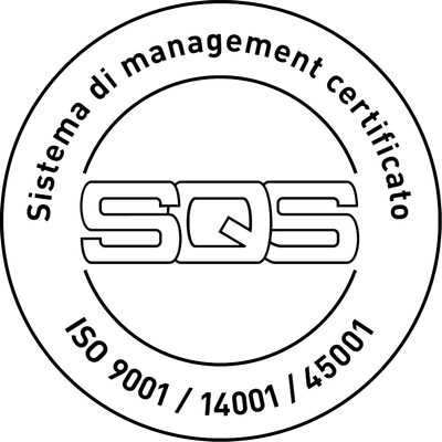 Certificato SQS ISO 9001 - ISO 14001 - ISO 45001